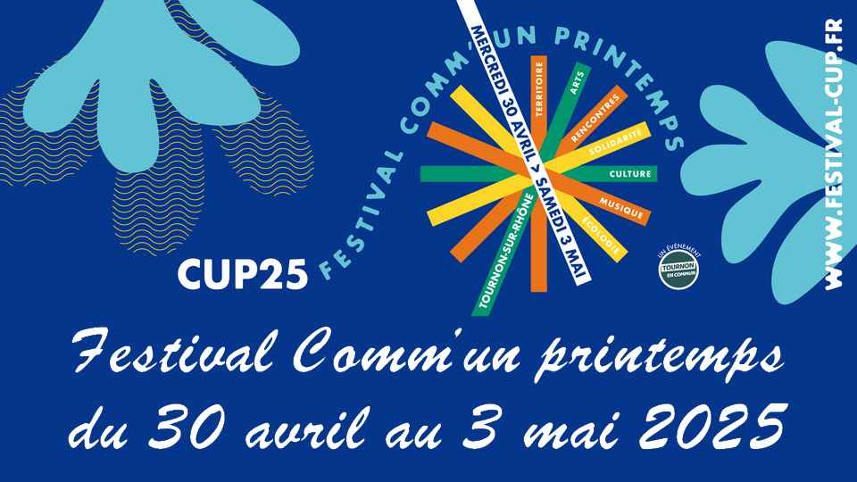 Festival Comm&rsquo;un Printemps 2025 : on sait tout !