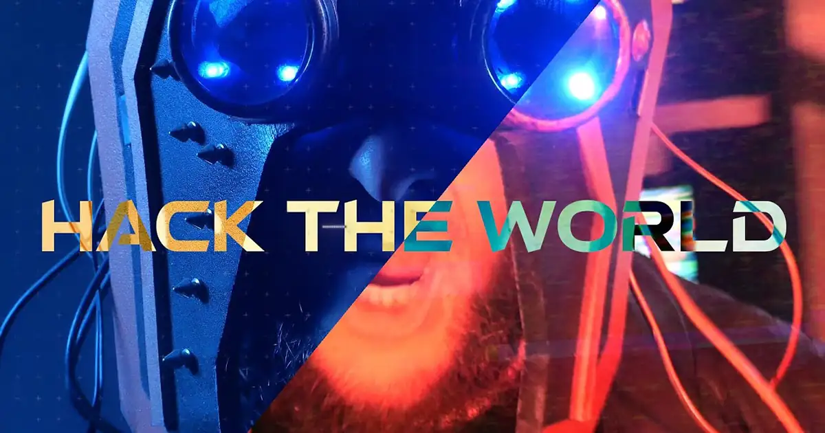 Rave On Binary : Hack The World / Hack The System [CLIP