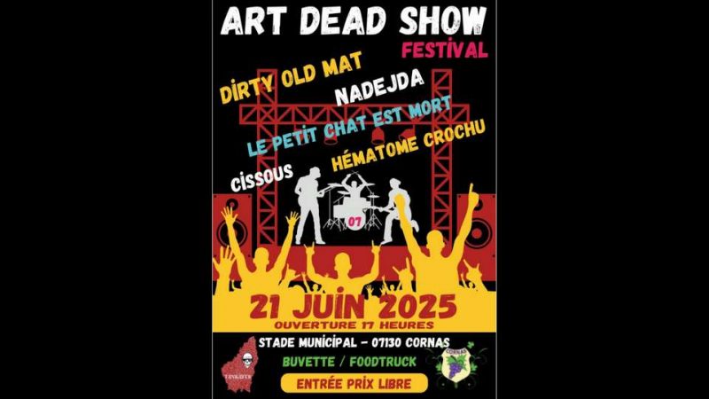 Art Dead Show Festival 2025 : la programmation