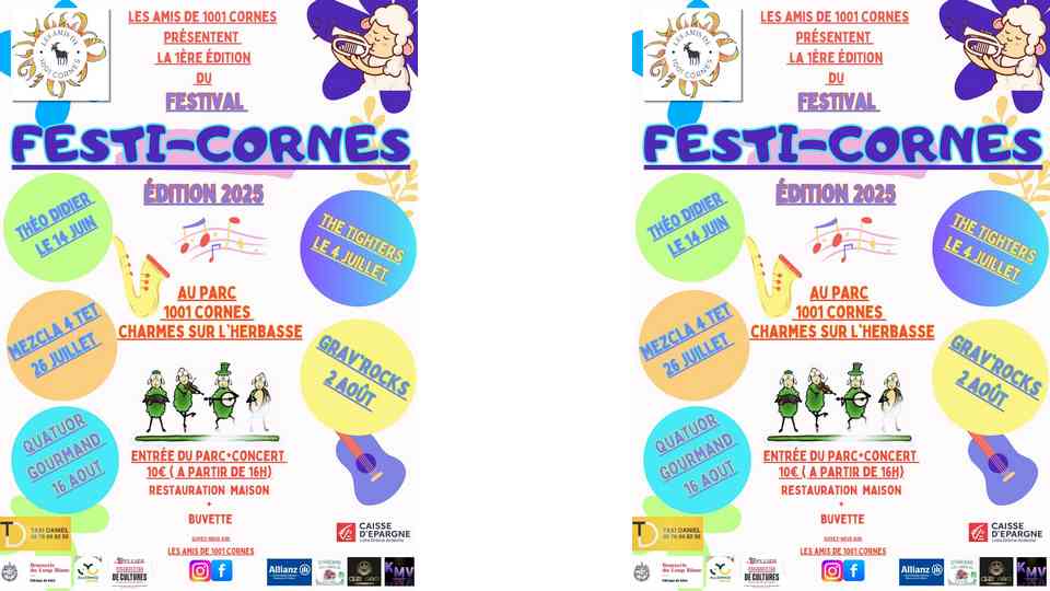 Une première en 2025 pour le Festi-Cornes !