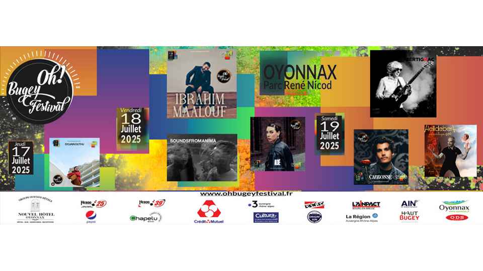 Festival Oh ! Bugey 2025 : c&rsquo;est bientôt !