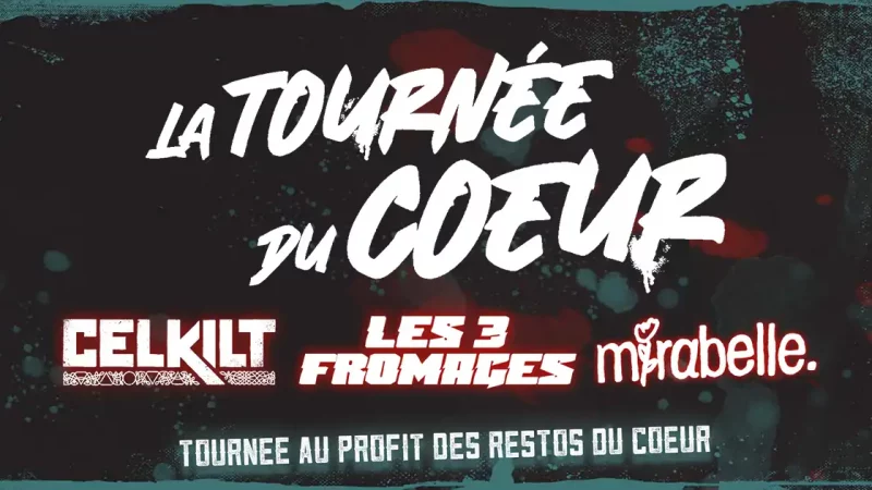 La Tournée du Cœur 2025 est annoncée !