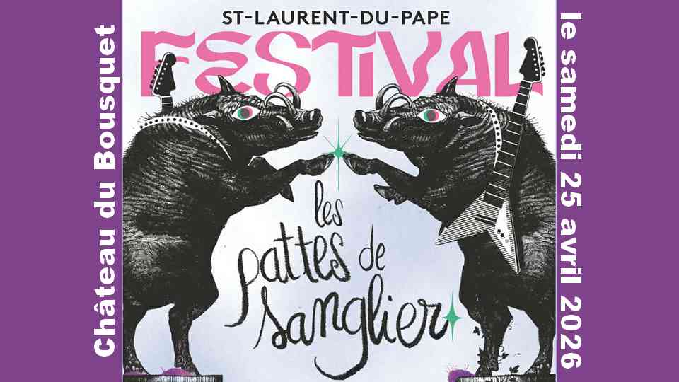 Festival Les Pattes de Sanglier 2026 : La Programmation !